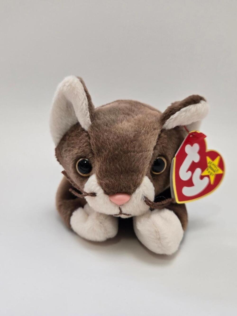 Ty Beanie Baby “Pounce” the Cat! (8 inch)